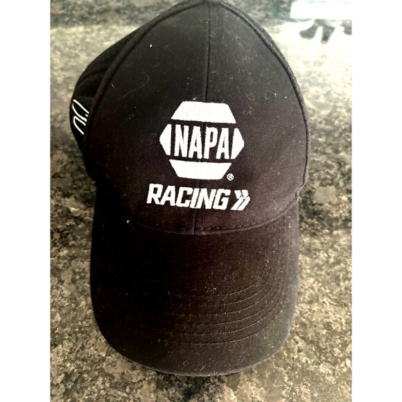 Napa Racing Black Adjustable Hat With Mesh Back Chase Elliott #9 - Picture 5 of 11